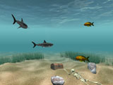 Shark Water World 3D Screensaver