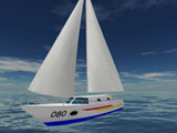 Sea Yacht Cruise 3D Screensaver