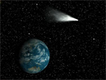 Halley?�s Comet - Animated Screensaver